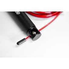 Corde à sauter noire câble rouge Speed + | VERY BAD WOD