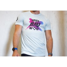 T-shirt caribbean blue BRUSH original for men | VERY BAD WOD