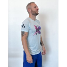 T-shirt caribbean blue BRUSH original for men | VERY BAD WOD