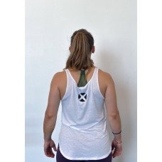 Training tank white BRUSH for women | VERY BAD WOD
