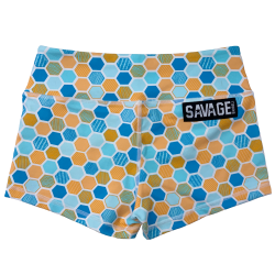 Short femme multicolore HONEYCOMB| SAVAGE BARBELL