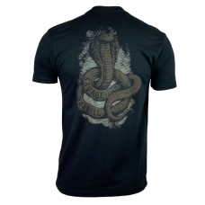 T-shirt black COBRA for men | SAVAGE BARBELL