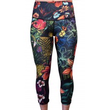 Legging 3/4 taille mi haute femme ALL-OHA multicolor| PROJECT X