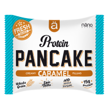 NANO SUPPS Pack de 12 Pancakes fourrés protéinés CARAMEL