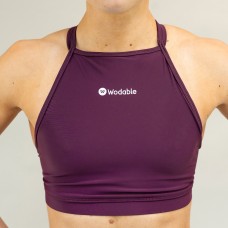 Training bra purple MULBERRY | WODABLE