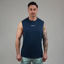 Muscle Tank blue MIDNIGHT for men | WODABLE