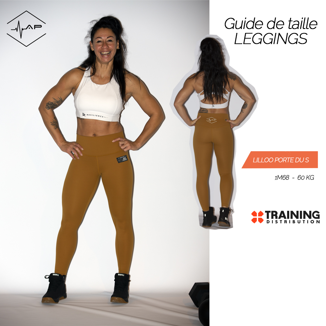 ardor progress training distribution legging Size chart
