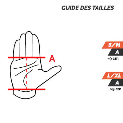 size chart komodo kevlar grips