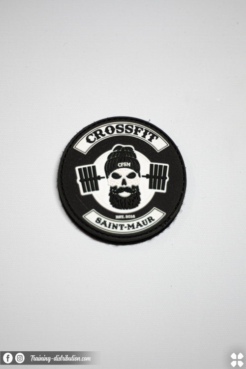 Patch personnalisé PVC 3D CrossFit Saint Maur