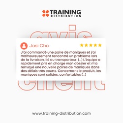 Un grand merci pour ce retour 🙏

Chez Training Distribution, on veut proposer du matériel de qualité, mais surtout un service réactif quand un imprévu arrive.

Même quand un souci de livraison ne dépend pas directement de nous, notre priorité reste la même : trouver une solution rapide et efficace 💪

Merci pour votre confiance 🤝

#TrainingDistribution #AvisClient #ServiceClient #crosstraining