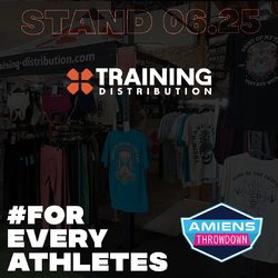📣 Training Distribution débarque à l’Amiens Throwdown 2025 ! 📣

🔥 Rendez-vous les 28 et 29 juin sur notre stand pour découvrir une avalanche d’accessoires, textiles et compléments nutritionnels spécialement pensés pour booster tes WODs, tes runs ou tes entraînements de gladiateur !

💥 Et parce qu’on ne fait jamais les choses à moitié… c’est SOLDES sur TOUT le stand ! Oui, tu as bien lu : deux jours de pur plaisir pour upgrader ton équipement à prix fracassés !

➡️ Viens nous voir, tester, échanger, et surtout profiter des meilleures affaires de la saison. On a hâte de partager ce week-end de folie avec toi !

📍 Amiens Throwdown 2025 – 28/29 juin
🛒 Stand Training Distribution

Let’s go 🔥
